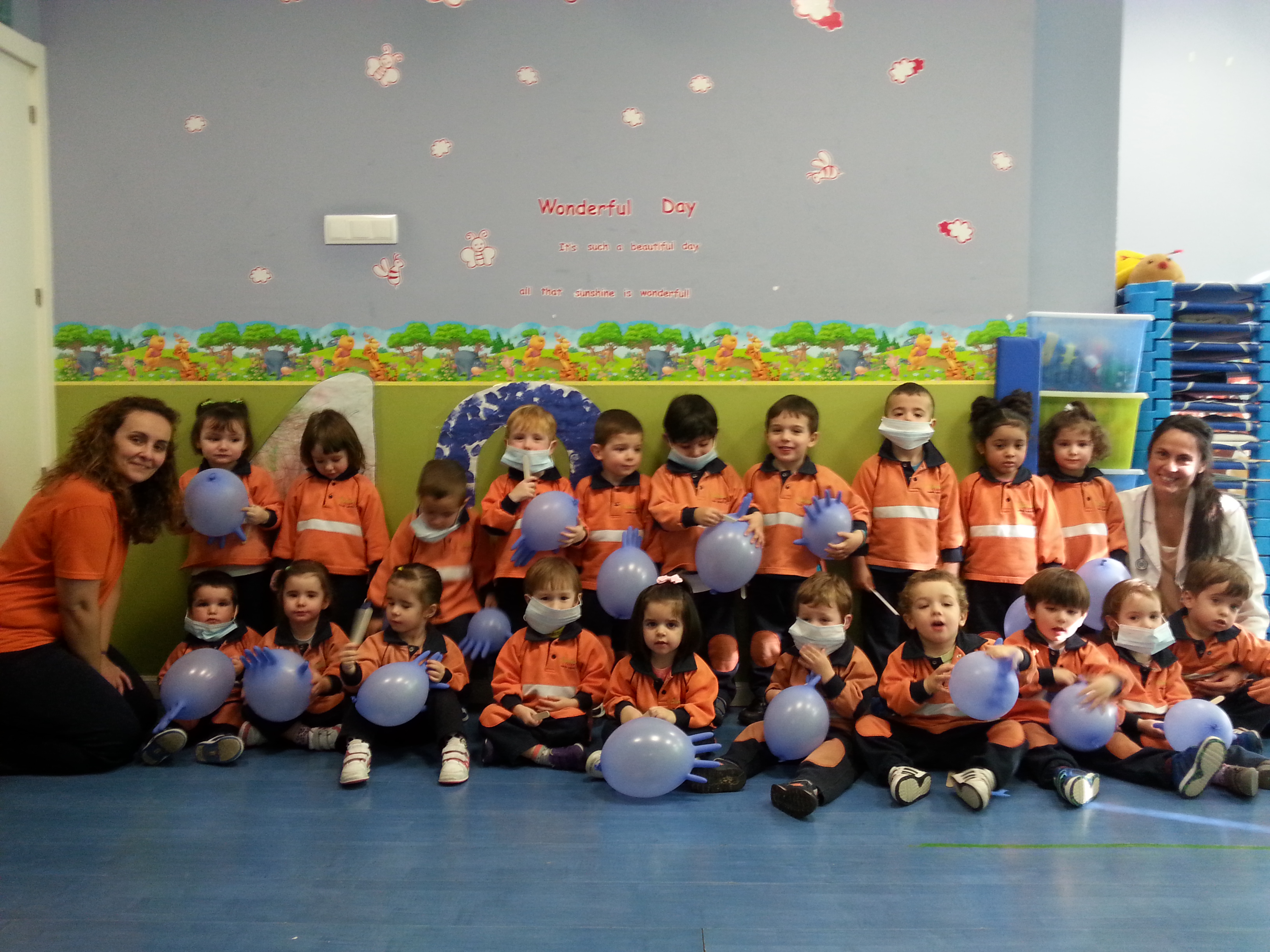 Con enfermera en la Escuela