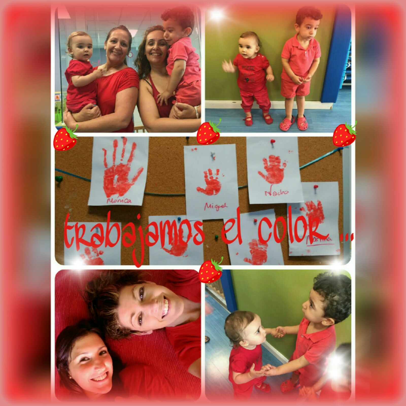 Fiesta del color rojo