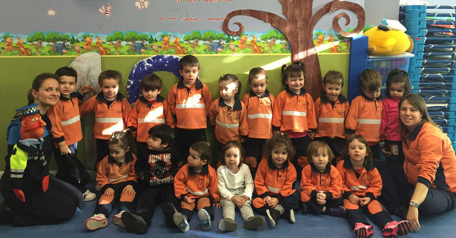 Visita de la Policía Municipal