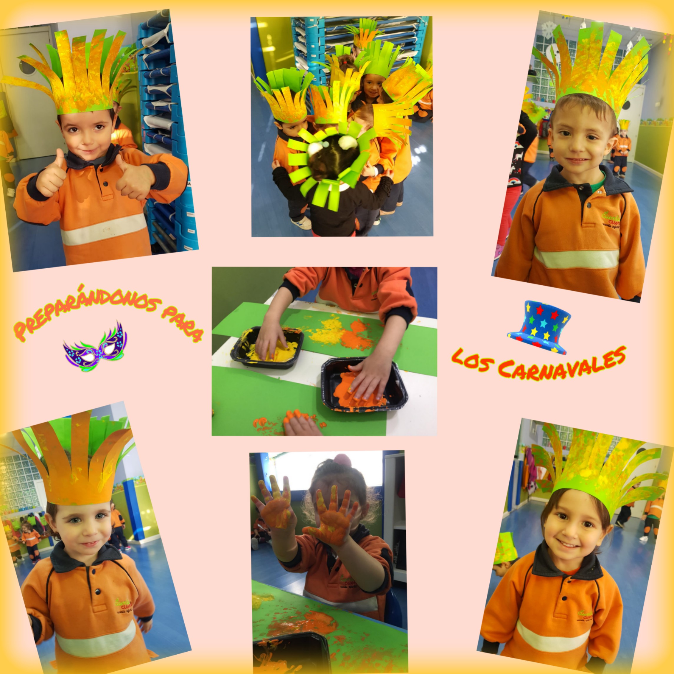 Preparándonos para el Carnaval